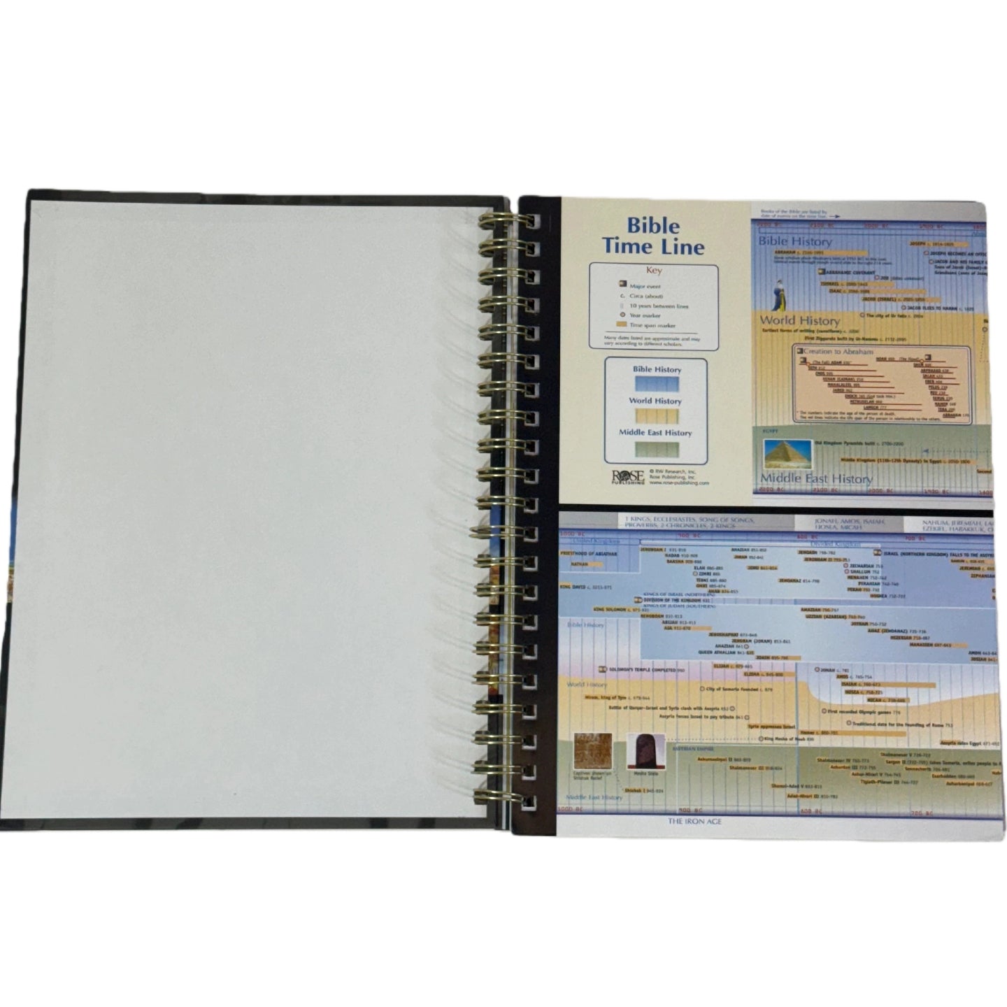 The Ultimate Bible Reference Book: 230 Pages of Visual Charts, Maps & Timelines on Everything