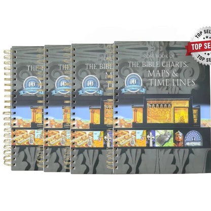 The Ultimate Bible Reference Book: 230 Pages of Visual Charts, Maps & Timelines on Everything