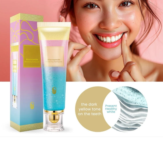 Triple Whitening Niacinamide Whitening Toothpaste – Advanced Whitening for a Brighter Smile2