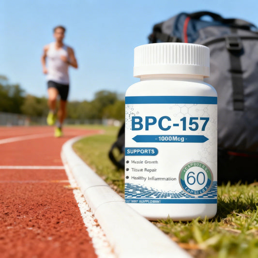 60 Peptide Capsules 1000 mcg | Supports Muscle Growth & Tissue Repair | Enhances Strength & Recovery | Non-GMO & Gluten Free