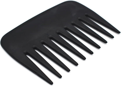 Professional Streaker Anti-Static Wide Tooth Detangling Comb - Handle  for Men Women Curly Wavy Hair
