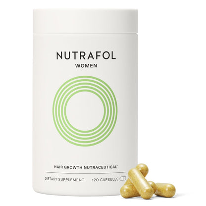 Nutrafol - Natural Hair Growth Formula - Women's Supplements - Thicker & Stronger Hair Support - Daily Use