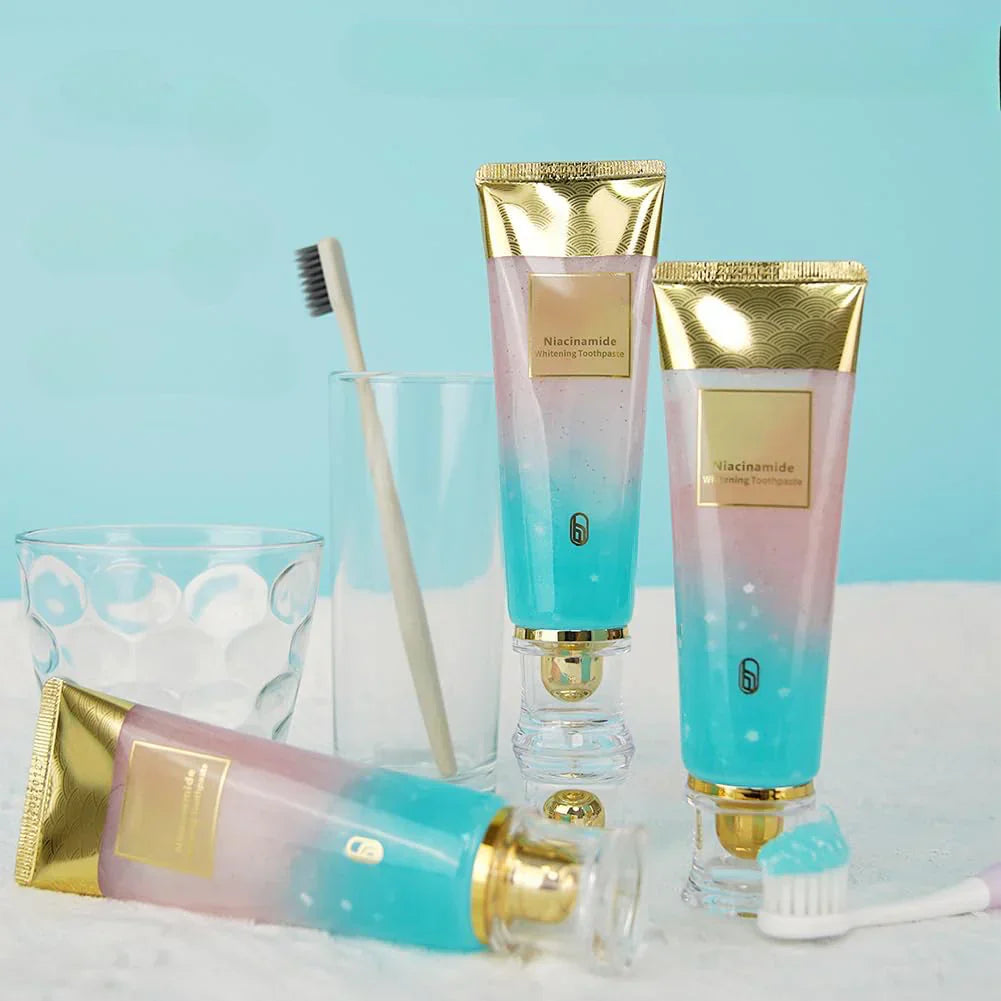 Triple Whitening Niacinamide Whitening Toothpaste – Advanced Whitening for a Brighter Smile