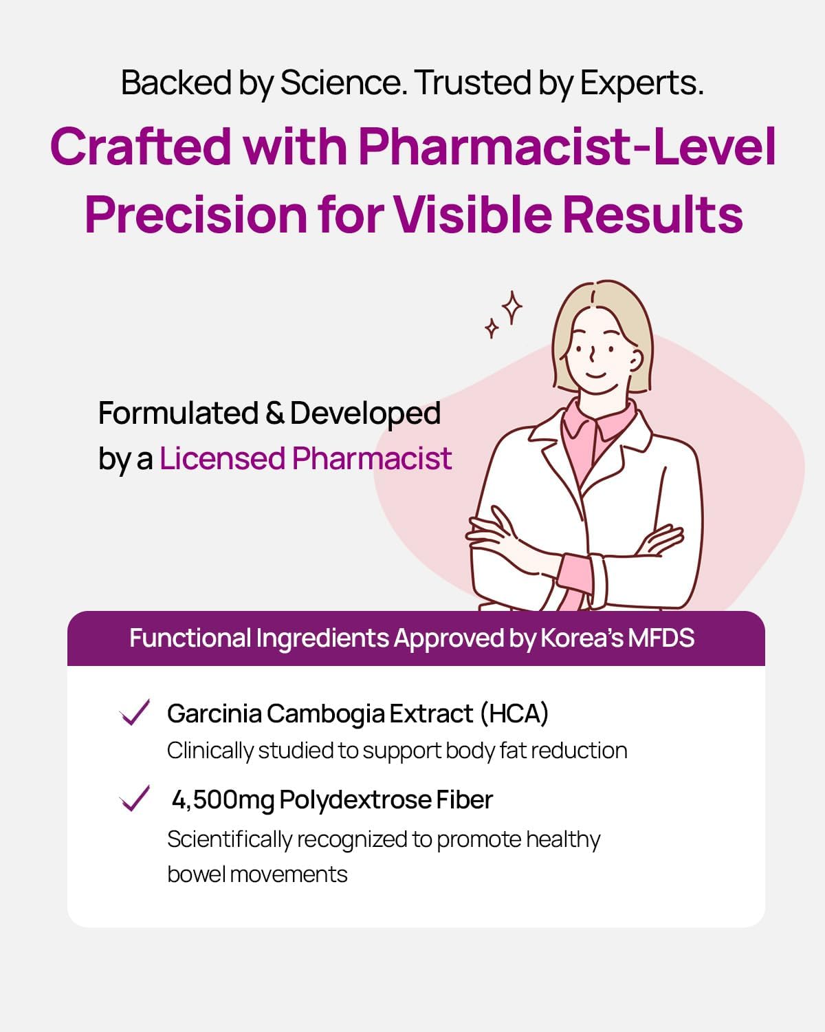 Bowel Movement Jelly (10 Days) - Garcinia Cambogia (HCA) Jelly Sticks.(Grape  Flavored)
