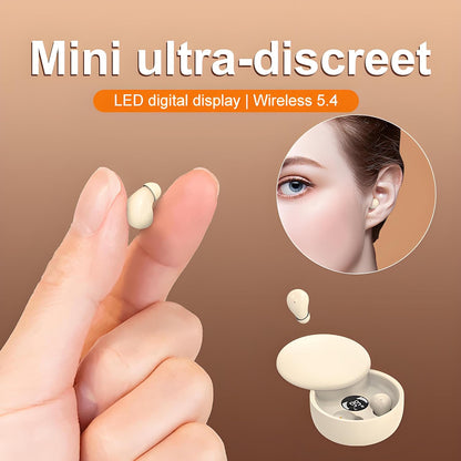 Mini Invisible Headphones Bluetooth 5.4 True Wireless