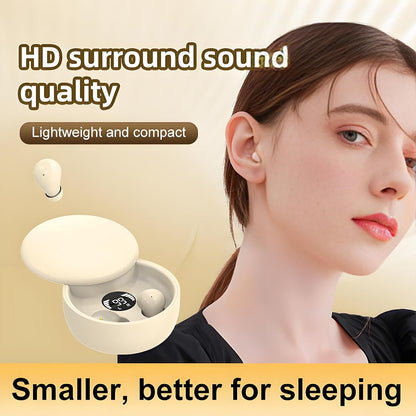 Mini Invisible Headphones Bluetooth 5.4 True Wireless