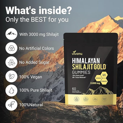 Pure Himalayan Shilajit Gummies