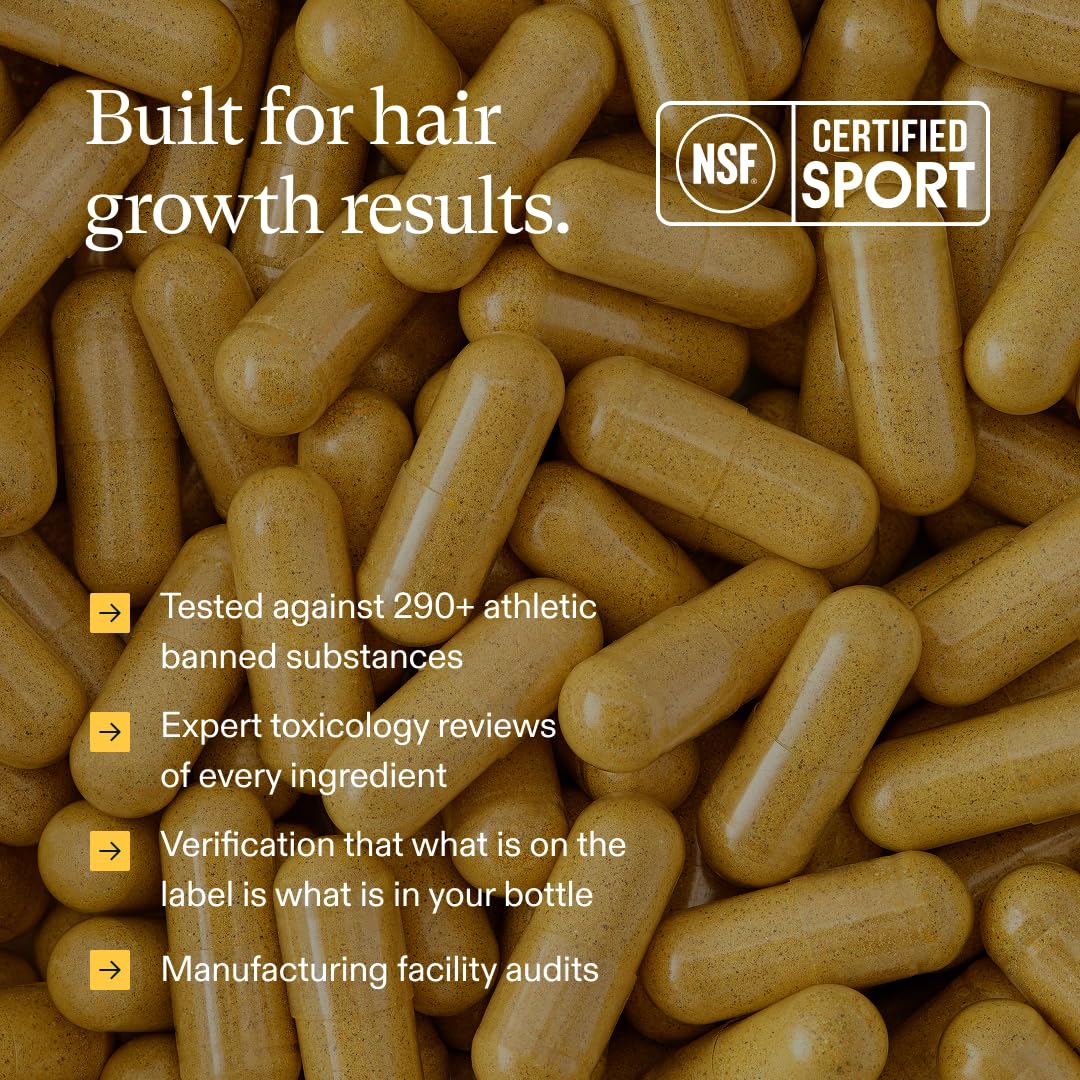 Nutrafol - Natural Hair Growth Formula - Women's Supplements - Thicker & Stronger Hair Support - Daily Use