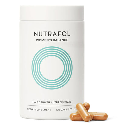 Nutrafol - Botanical Hair Growth Formula - Women's Balance Supplements - Thicker Hair & Scalp Coverage Support - Women 45+