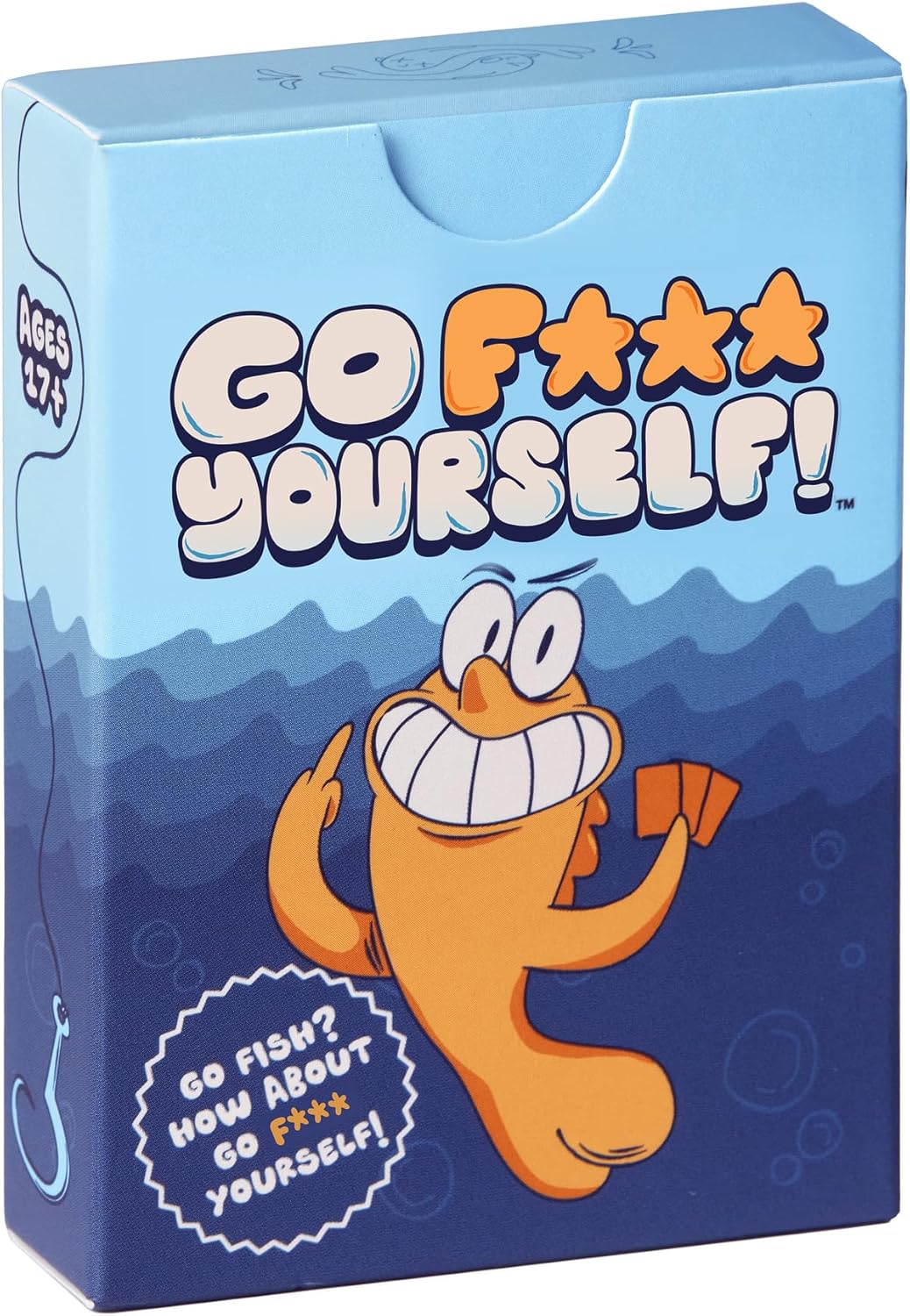 Go F Yourself! – The Grown Up Go Fish Card Game  2+ Players | 52 Cards, 13 Unique Pairs