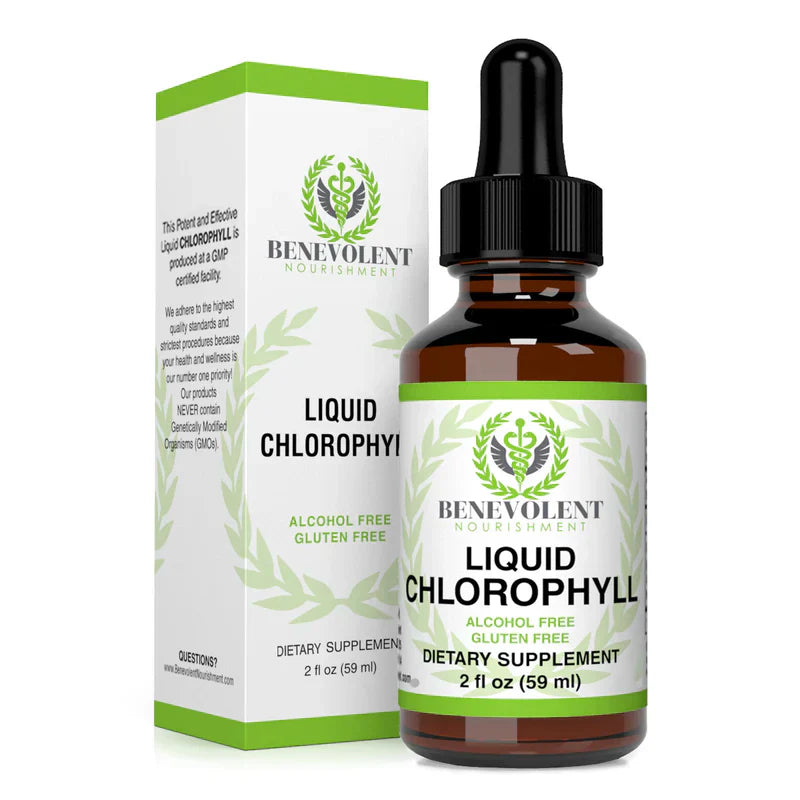 Benevolent Nourishment, Liquid Chlorophyll- Alcohol Free-2 fl oz