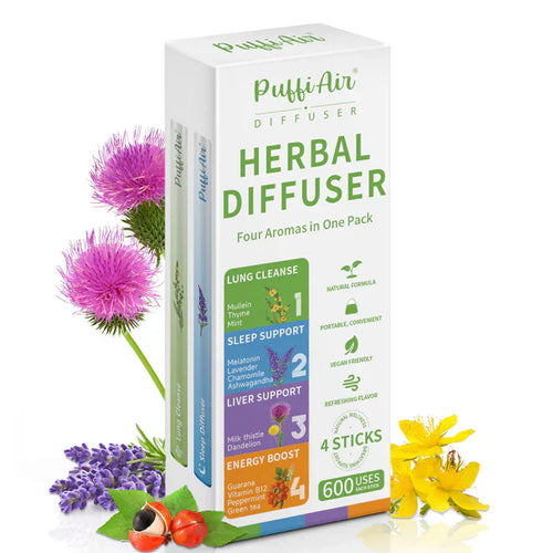 PuffiAir- Pure Herbal Diffuser for Natural Health Support