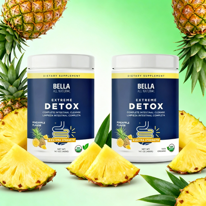 Pineapple Extreme Detox Powder – Supports Sleep Balance, Deep Detox & Skin Radiance | All-Natural Cleanse Supplement